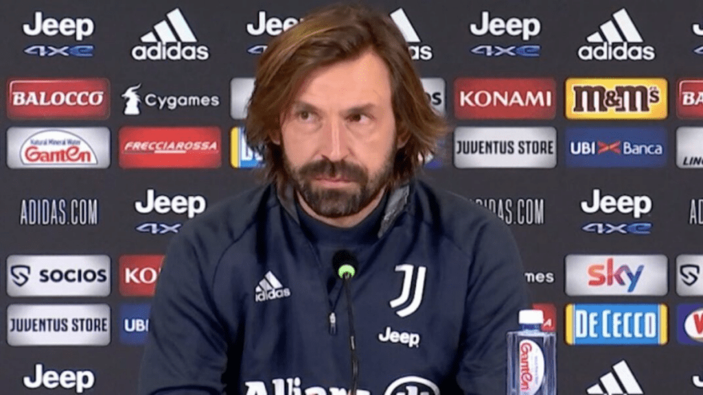 Conferenza stampa pirlo