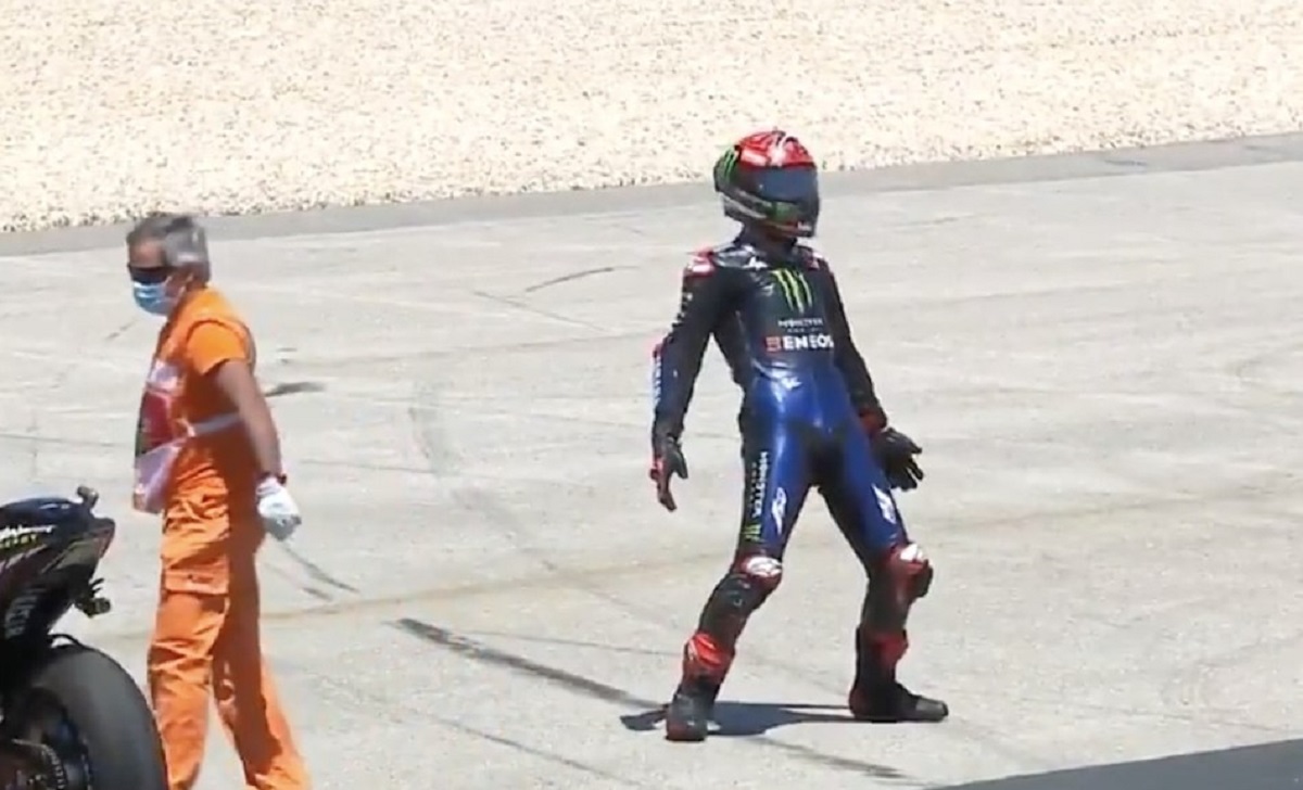 Quartararo come Cristiano Ronaldo: l'esultanza diventa subito virale - VIDEO 36 quartararo