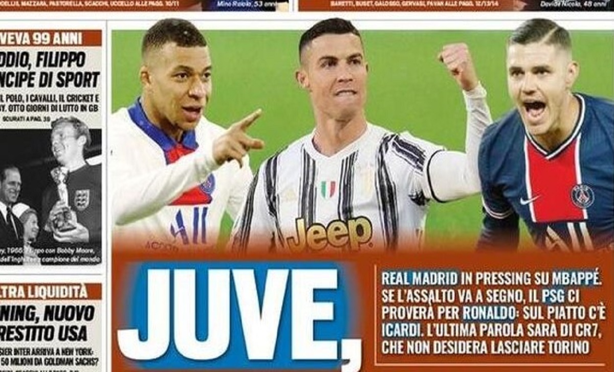Rassegna stampa Juve: prime pagine quotidiani sportivi - 10 aprile 2021 42 tuttosport 3