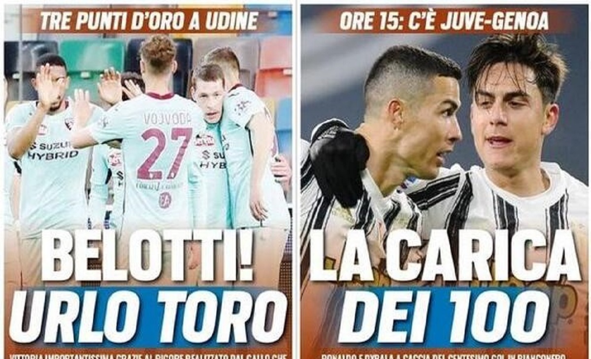 Rassegna stampa Juve: prime pagine quotidiani sportivi - 11 aprile 2021 42 tuttosport 5