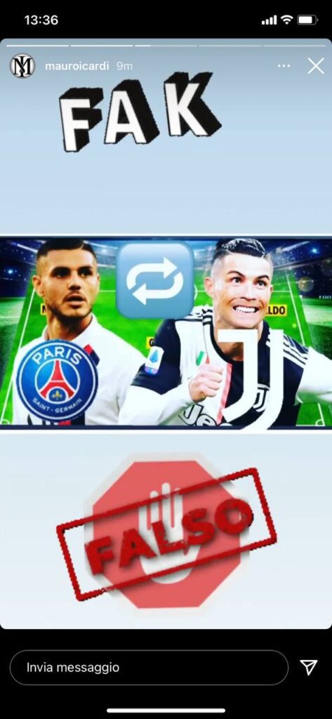 Icardi Juve: l'argentino esce allo scoperto. Lo ha detto sui social - FOTO 39 6b0fc0c4 53c6 43d6 9e96 35f3d8fbe6c6