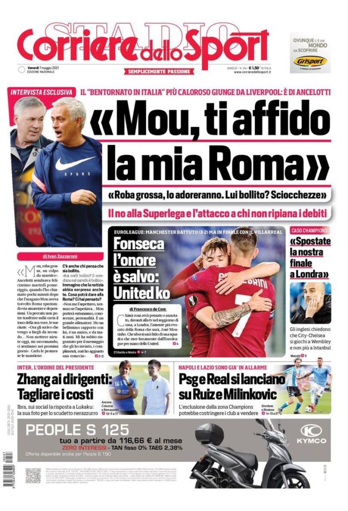 Rassegna stampa Juve: prime pagine quotidiani sportivi - 7 maggio 2021 44 WhatsApp Image 2021 05 07 at 07.42.02