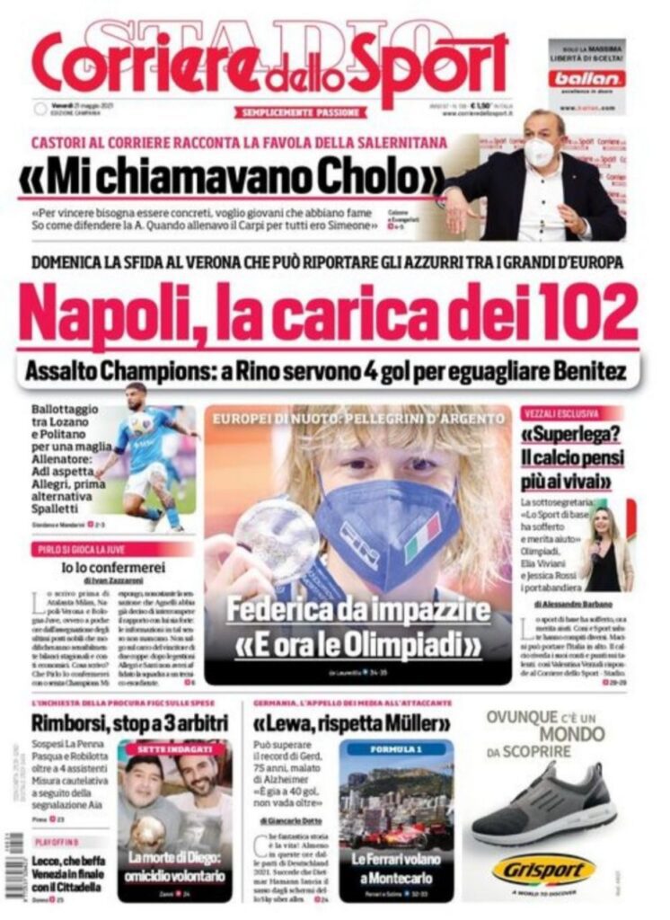 Rassegna stampa Juve: prime pagine quotidiani sportivi - 21 maggio 2021 44 WhatsApp Image 2021 05 21 at 07.36.55
