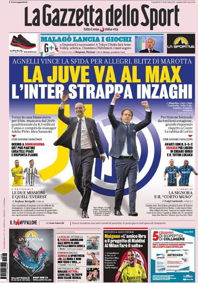 Rassegna stampa Juve: prime pagine quotidiani sportivi - 28 maggio 2021 45 WhatsApp Image 2021 05 28 at 07.36.43