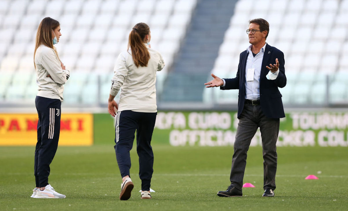 Juventus Women a colloquio con Capello: siparietto prima della Partita del Cuore 36 capello juventus women