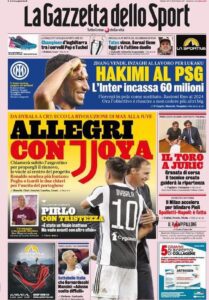 Rassegna stampa Juve: prime pagine quotidiani sportivi - 29 maggio 2021 44 gazzetta 4