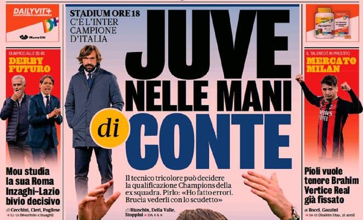 Rassegna stampa Juve: prime pagine quotidiani sportivi - 15 maggio 2021 42 gazzetta 6