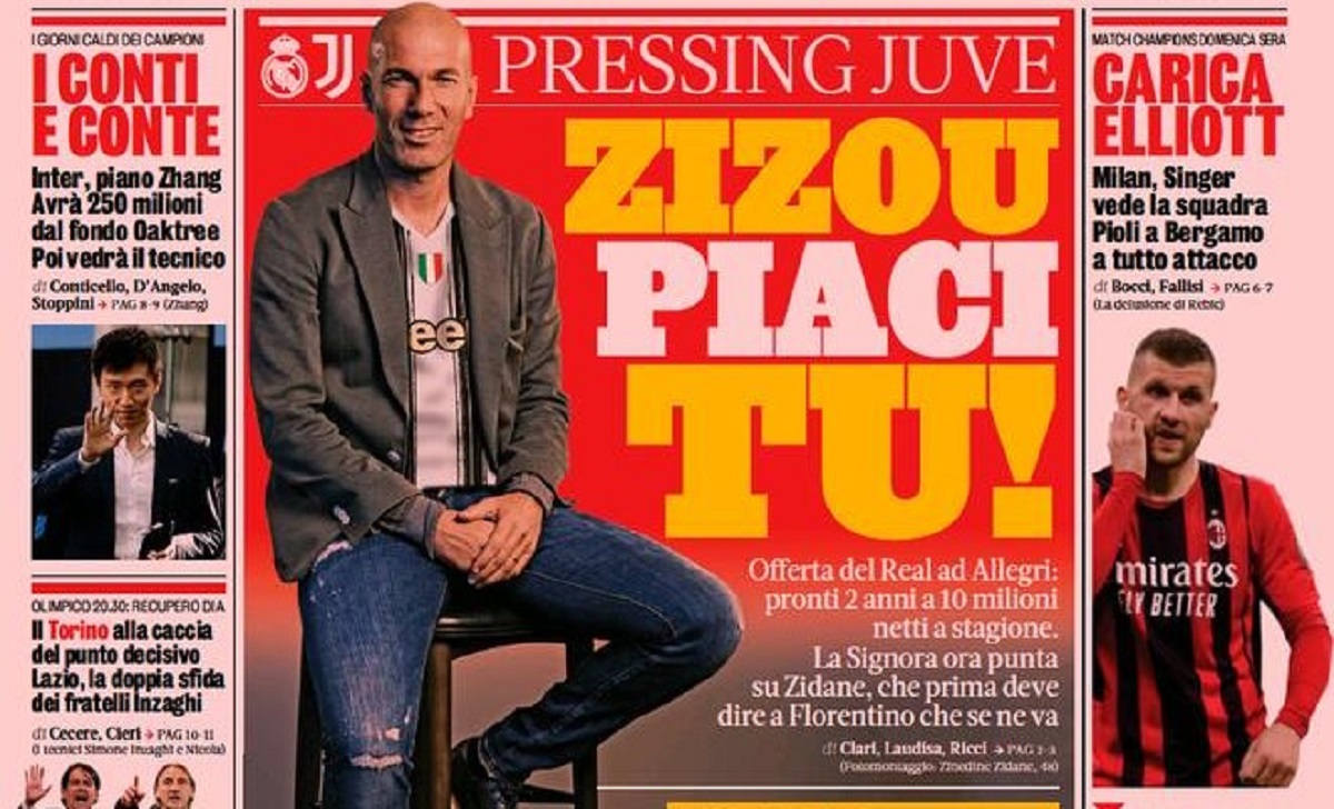 Rassegna stampa Juve: prime pagine quotidiani sportivi - 18 maggio 2021 42 gazzetta 8