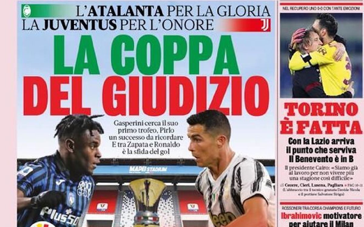 Rassegna stampa Juve: prime pagine quotidiani sportivi - 19 maggio 2021 42 gazzetta dello sport 3