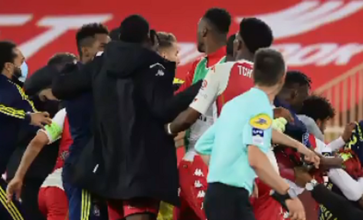 De Sciglio Pellegri: le sanzioni dopo la rissa in Monaco-Lione 36 monaco lione