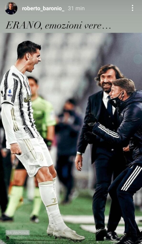 Baronio, nostalgia della Juve: «Erano emozioni vere» - FOTO 39 morata 1