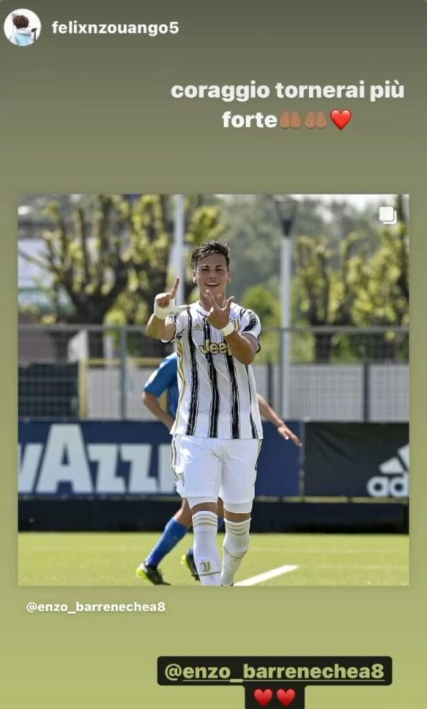 Infortunio Barrenechea, tanto affetto dai compagni: pioggia di messaggi - GALLERY 54 nzouango