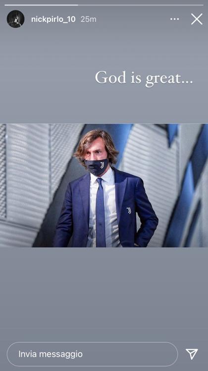 Pirlo, il figlio Nicolò lo rincuora dopo Juve-Milan: «Dio è grande» - FOTO 39 pirlo nicolo