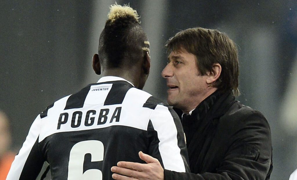 Conte pogba juventus