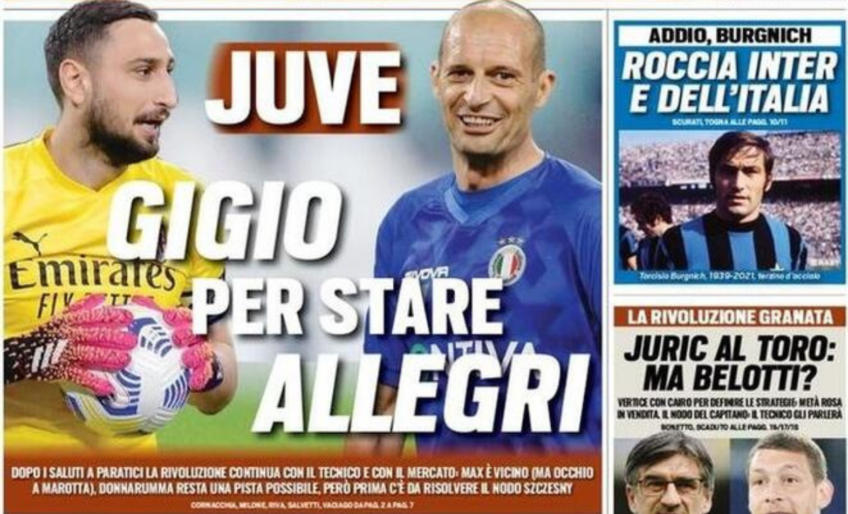 Rassegna stampa Juve: prime pagine quotidiani sportivi - 27 maggio 2021 42 pp 3
