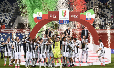 premiazione coppa italia
