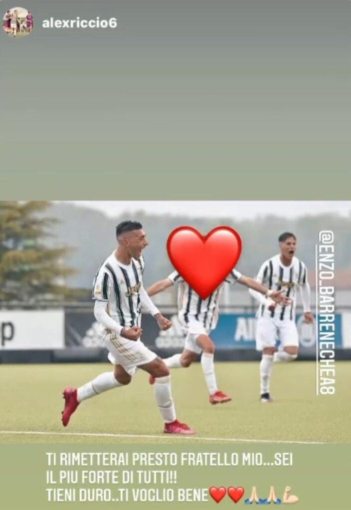 Infortunio Barrenechea, tanto affetto dai compagni: pioggia di messaggi - GALLERY 53 riccio