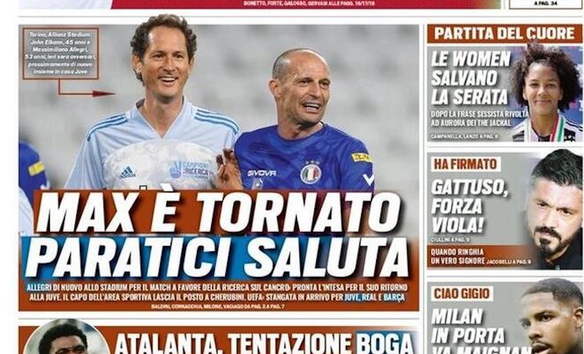 Rassegna stampa Juve: prime pagine quotidiani sportivi - 26 maggio 2021 42 tuttosport 10