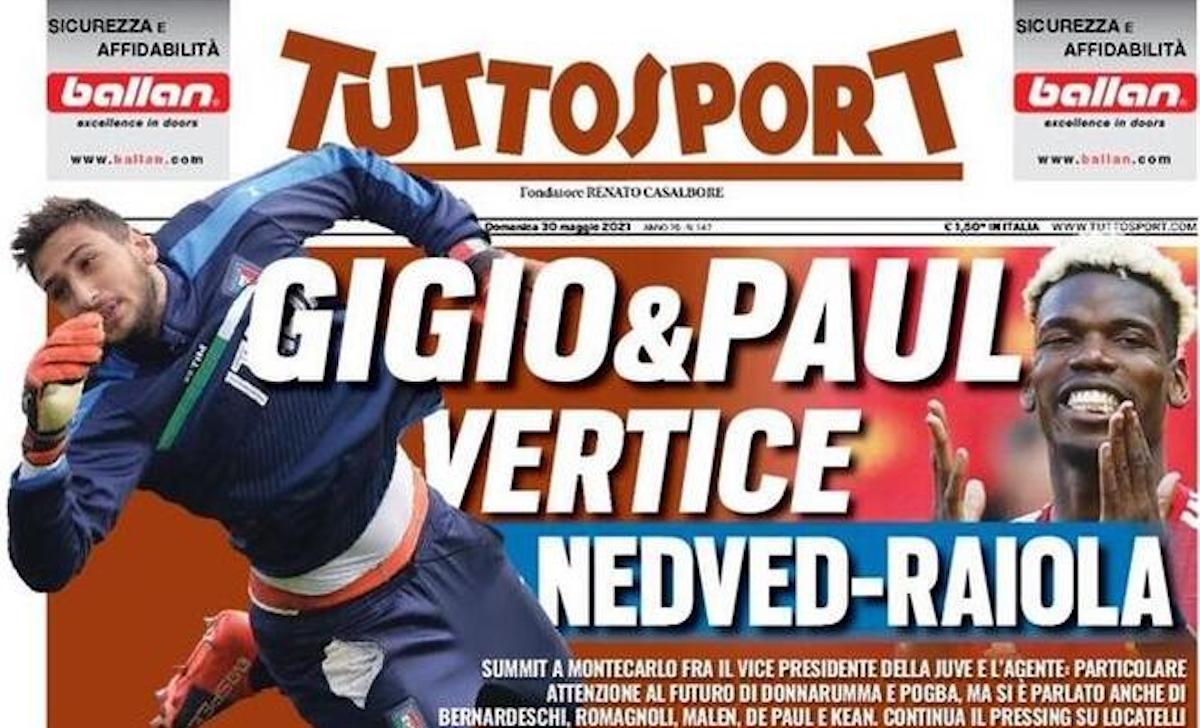 Rassegna stampa Juve: prime pagine quotidiani sportivi - 30 maggio 2021 42 tuttosport 14