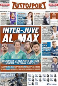 Rassegna stampa Juve: prime pagine quotidiani sportivi - 25 maggio 2021 43 tuttosport 9