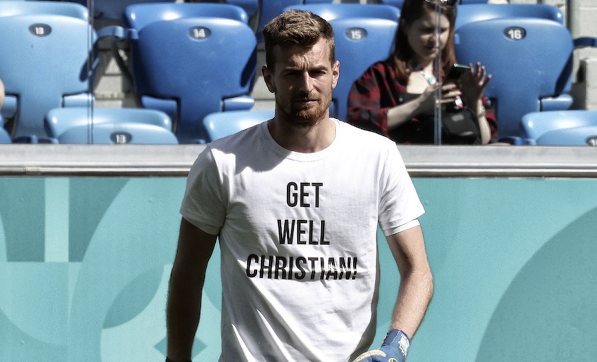 Finlandia Russia, messaggio ad Eriksen nel prepartita: «Get well Christian» 36 08563c66 d67e 4a89 a70a 9bf2ae10b603