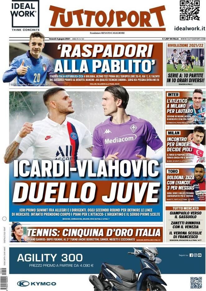 Rassegna stampa Juve: prime pagine quotidiani sportivi - 4 giugno 2021 43 WhatsApp Image 2021 06 04 at 07.39.20
