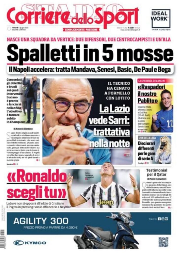 Rassegna stampa Juve: prime pagine quotidiani sportivi - 4 giugno 2021 44 WhatsApp Image 2021 06 04 at 07.39.21
