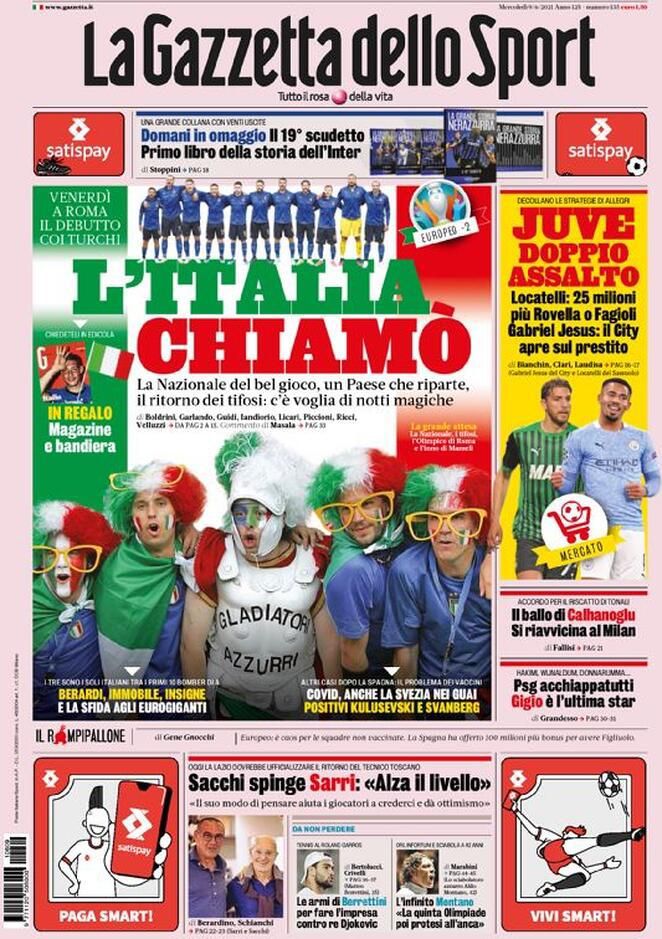 Rassegna stampa Juve: prime pagine quotidiani sportivi - 9 giugno 2021 45 WhatsApp Image 2021 06 09 at 07.38.21