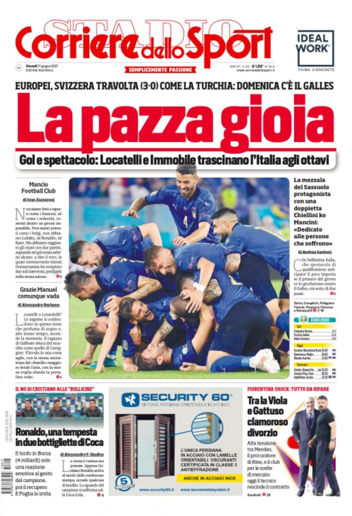 Rassegna stampa Juve: prime pagine quotidiani sportivi - 17 giugno 2021 45 WhatsApp Image 2021 06 17 at 01.25.25