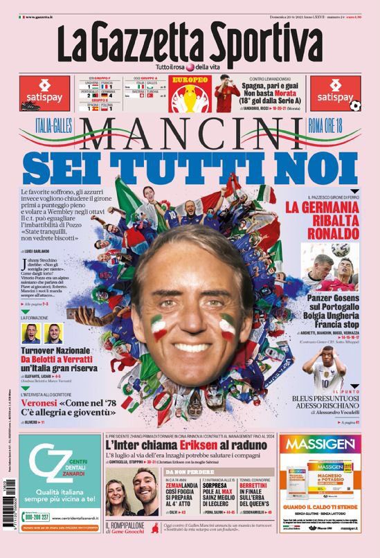 Rassegna stampa Juve: prime pagine quotidiani sportivi - 20 giugno 2021 44 WhatsApp Image 2021 06 20 at 01.07.34