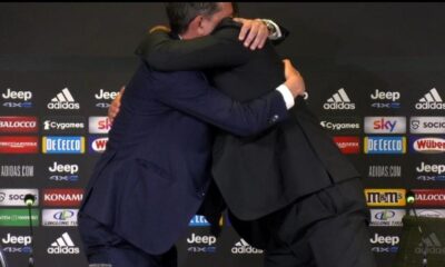 abbraccio agnelli paratici