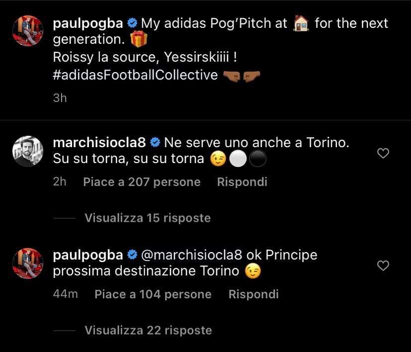 Pogba alla Juve, lui non si nasconde: «Prossima destinazione Torino» 39 f8370bf2 0a45 4e72 82a4 ab1d03126a34