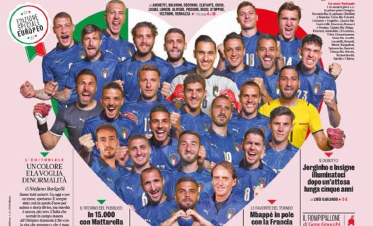 Rassegna stampa Juve: prime pagine quotidiani sportivi - 11 giugno 2021 42 la gazzetta dello sport