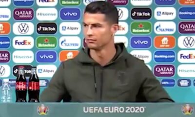 ronaldo coca cola