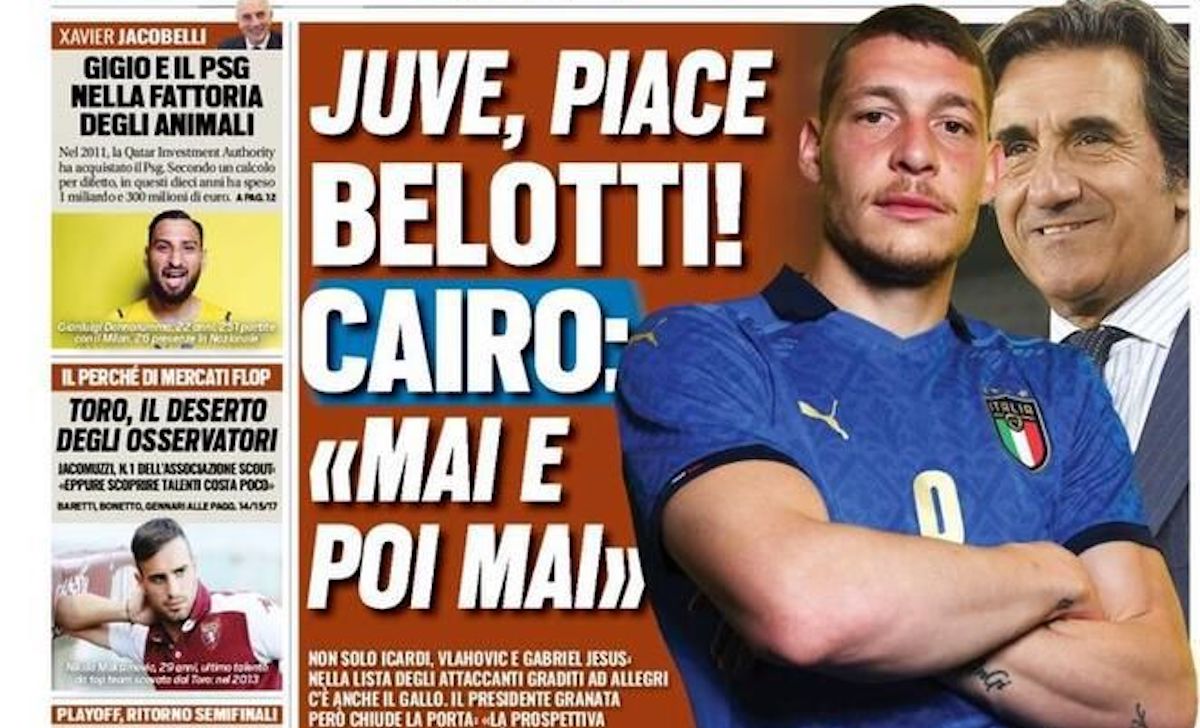 Rassegna stampa Juve: prime pagine quotidiani sportivi - 9 giugno 2021 42 tuttosport 5