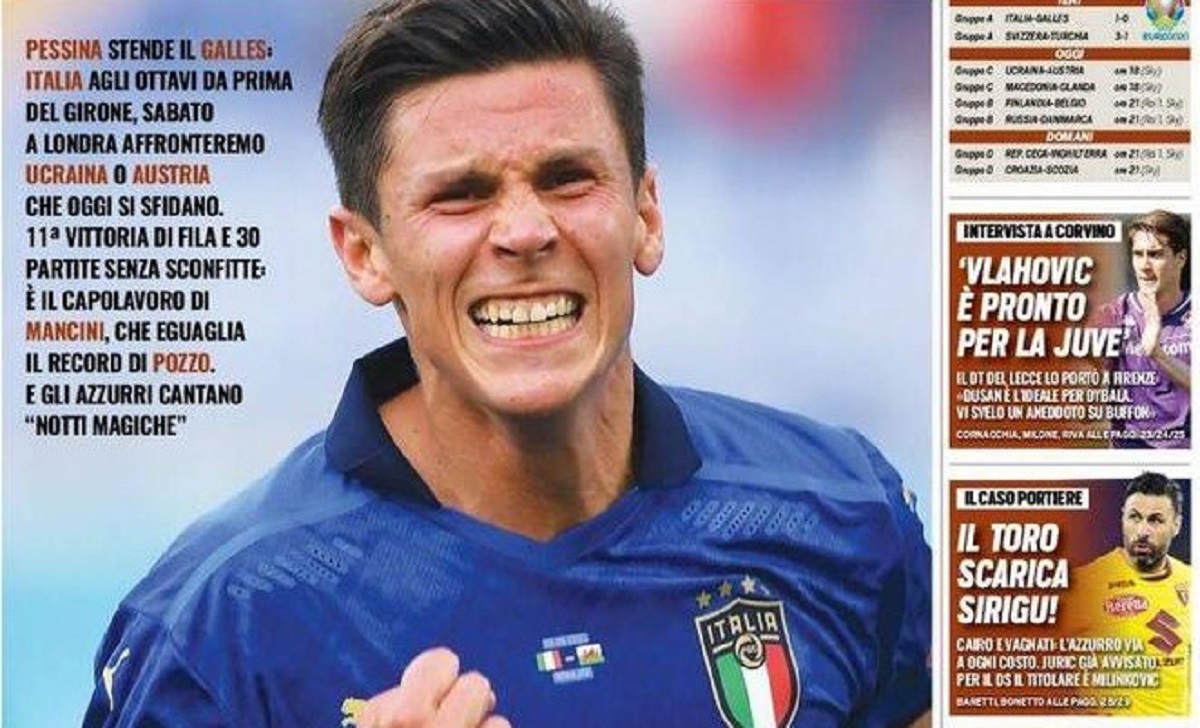 Rassegna stampa Juve: prime pagine quotidiani sportivi - 21 giugno 2021 42 tuttosport 8