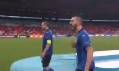 Bonucci esultanza finale