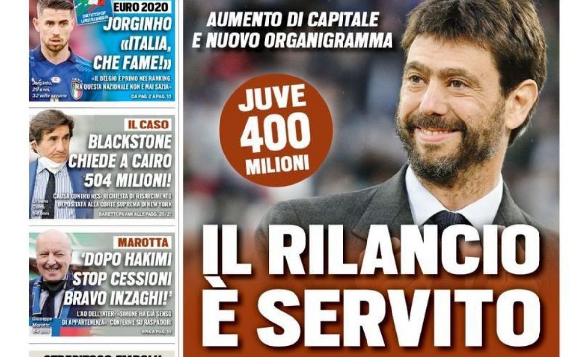 Rassegna stampa Juve: prime pagine quotidiani sportivi - 1 luglio 2021 42 Progetto senza titolo 2021 07 01T064028.289