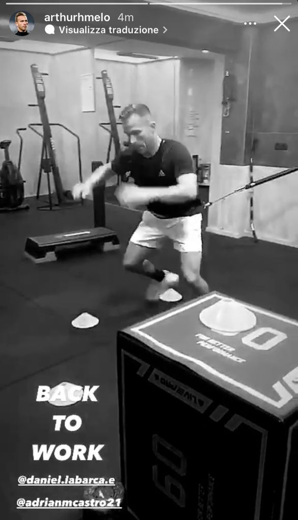 Arthur torna ad allenarsi: il suo messaggio ai tifosi bianconeri - FOTO 39 WhatsApp Image 2021 07 01 at 21.05.33