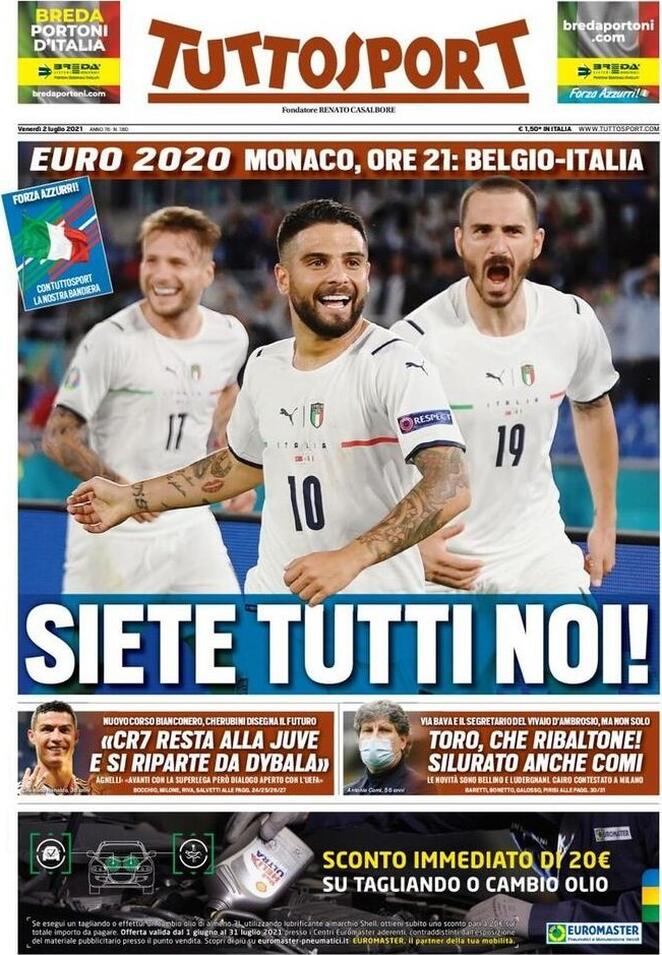 Rassegna stampa Juve: prime pagine quotidiani sportivi - 2 luglio 2021 43 WhatsApp Image 2021 07 02 at 07.32.58