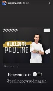 Girelli accoglie il nuovo acquisto: «Benvenuta in bianconero» - FOTO 39 WhatsApp Image 2021 07 02 at 21.04.54