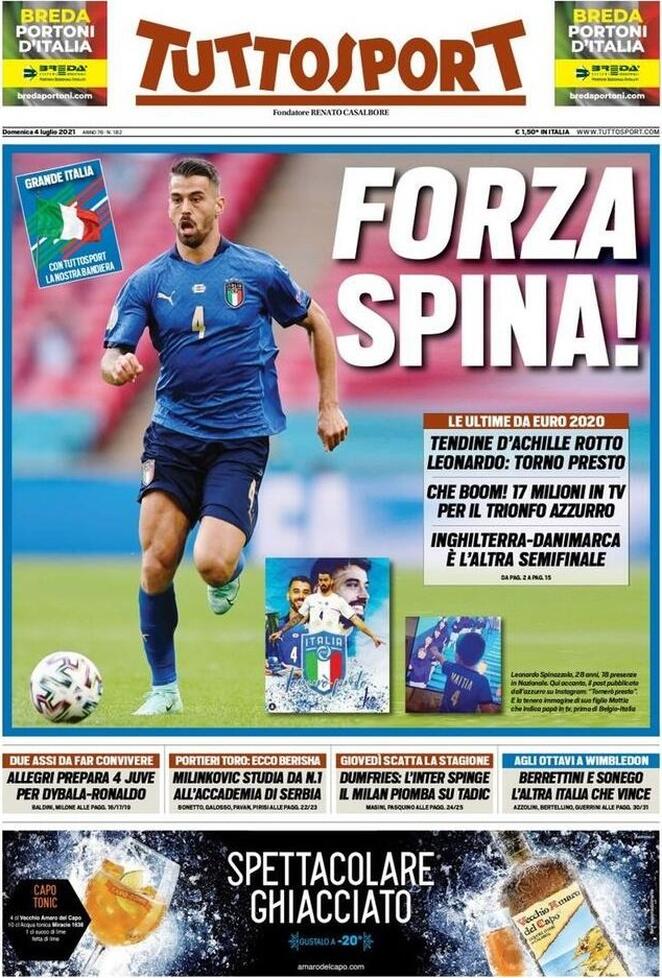 Rassegna stampa Juve: prime pagine quotidiani sportivi - 4 luglio 2021 43 WhatsApp Image 2021 07 04 at 07.18.13
