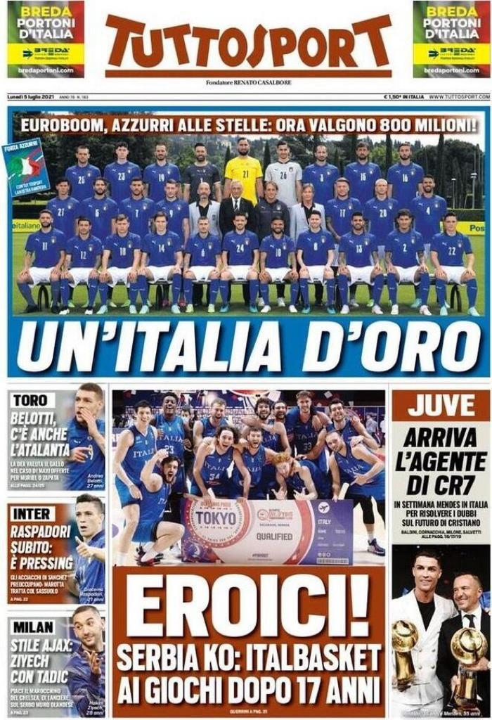 Rassegna stampa Juve: prime pagine quotidiani sportivi - 5 luglio 2021 45 WhatsApp Image 2021 07 05 at 07.20.20