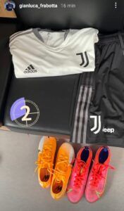 Frabotta fa il conto alla rovescia per la Juve: l'indizio social - FOTO 39 WhatsApp Image 2021 07 06 at 17.57.09 e1625590853196