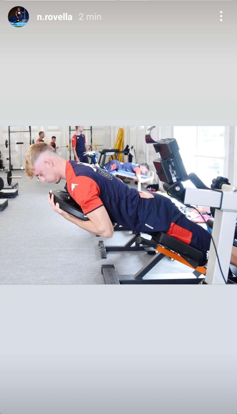 Rovella riprende la preparazione con il Genoa: il suo allenamento - FOTO 39 WhatsApp Image 2021 07 13 at 21.02.31
