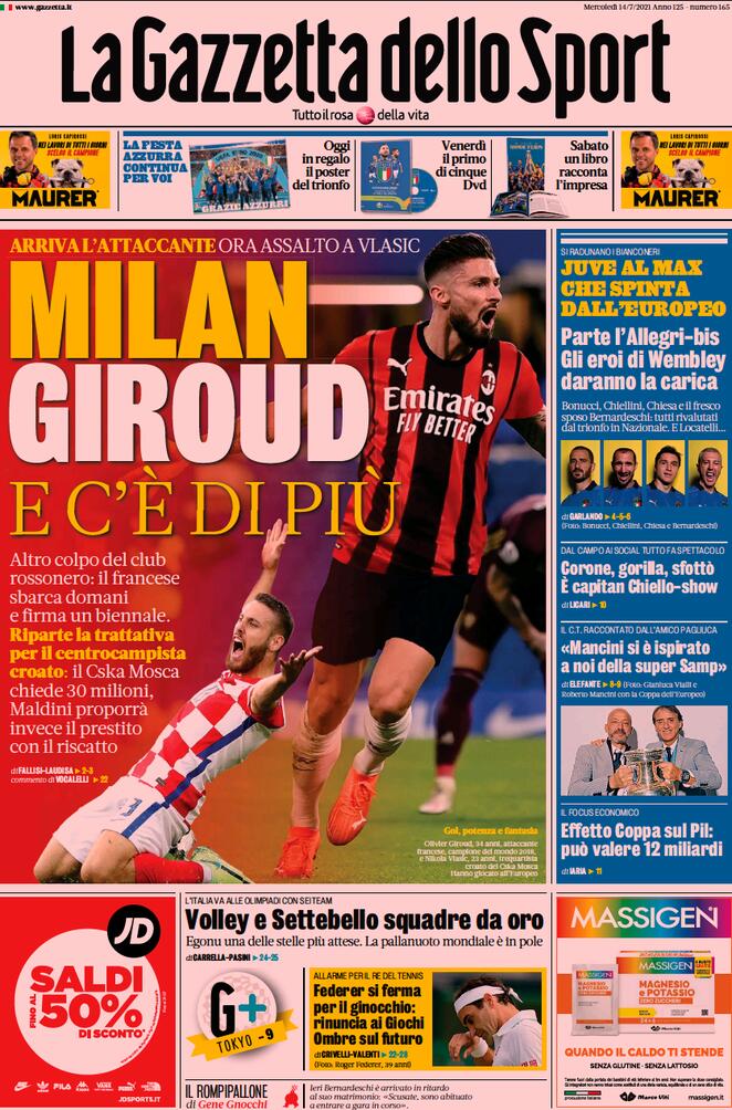 Rassegna stampa Juve: prime pagine quotidiani sportivi - 14 luglio 2021 45 WhatsApp Image 2021 07 14 at 07.29.19