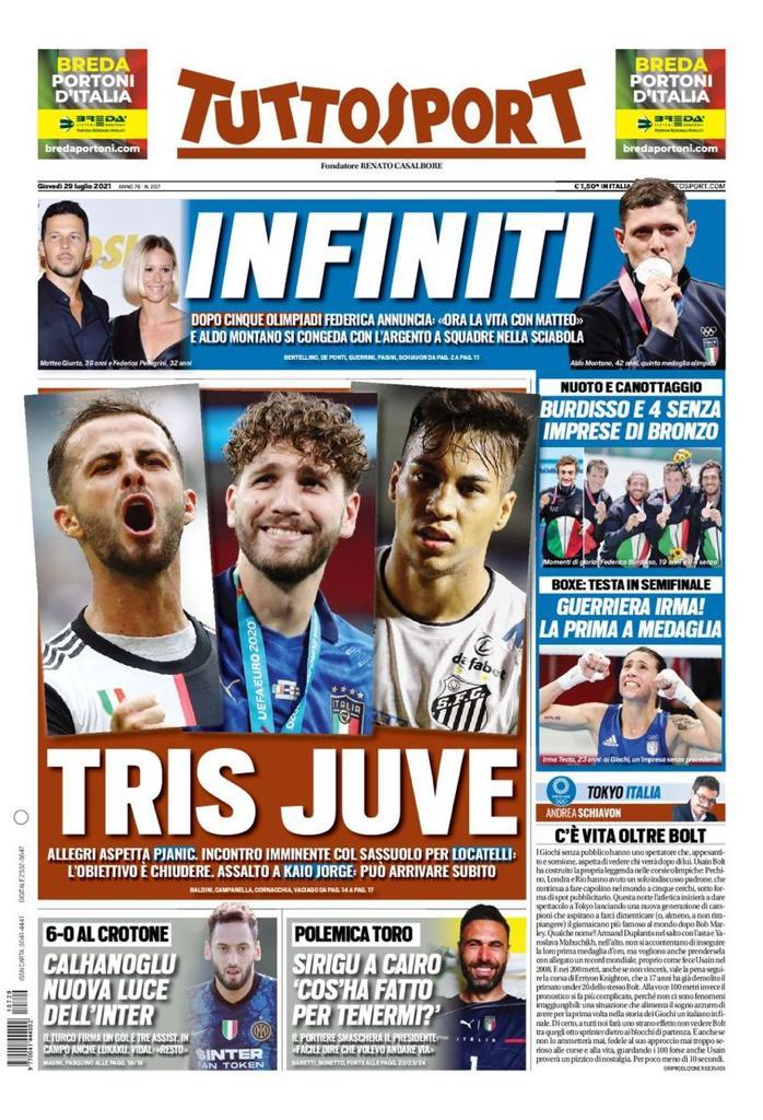 Rassegna stampa Juve: prime pagine quotidiani sportivi - 29 luglio 2021 45 WhatsApp Image 2021 07 29 at 07.30.25