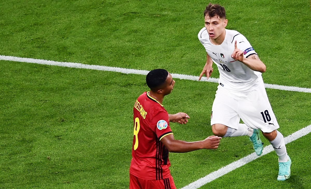 Notizie Serie A LIVE: l'Italia batte il Belgio, in semifinale affronterà la Spagna 36 barella belgio italia