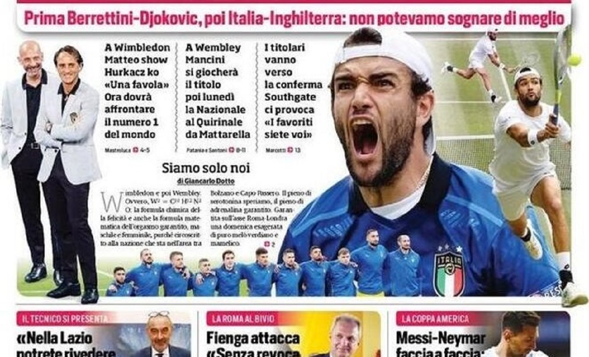 Rassegna stampa Juve: prime pagine quotidiani sportivi - 10 luglio 2021 42 corriere 4
