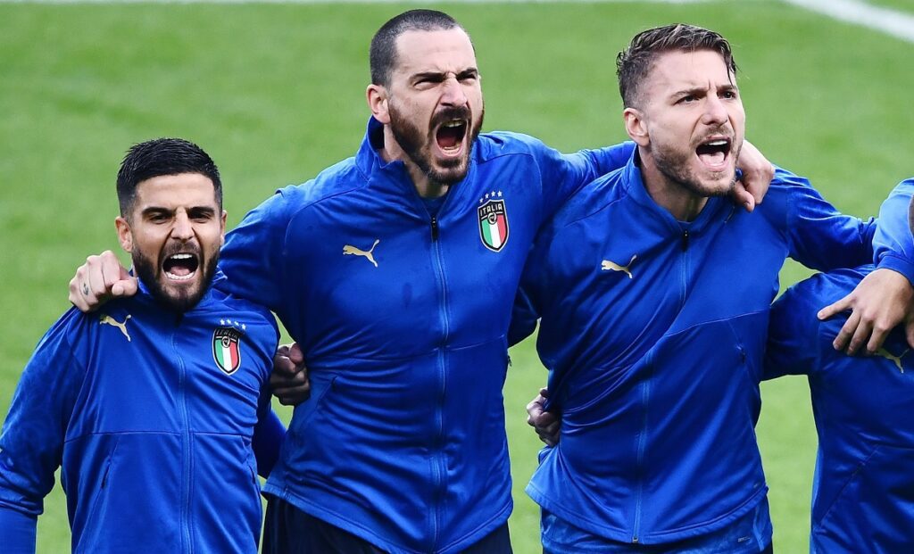 Insigne immobile bonucci italia